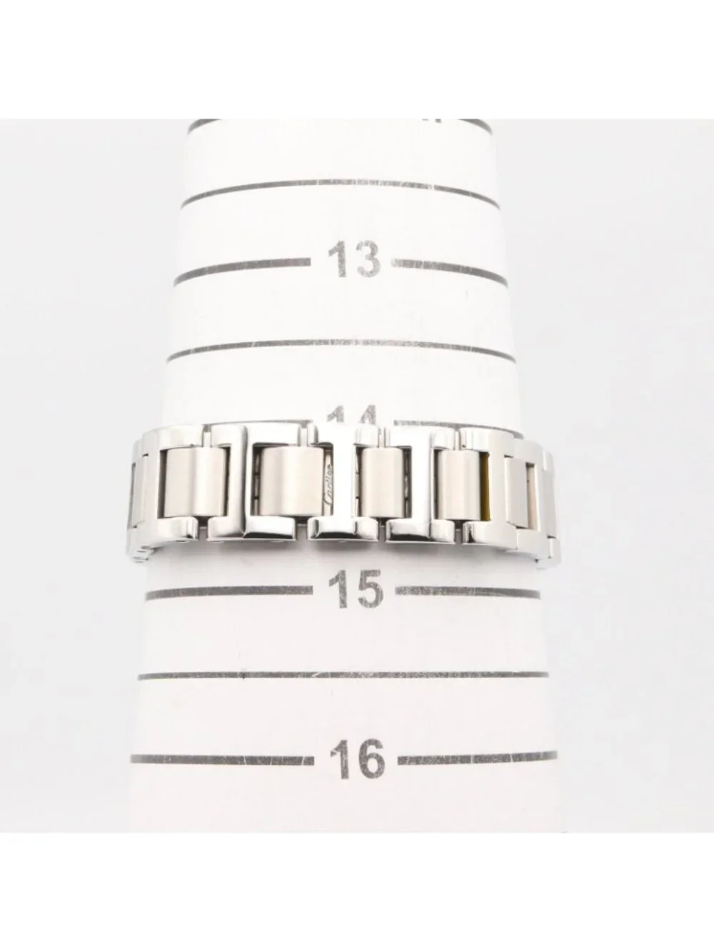 Cartier Watch Baron Blue SM Silver Stainless Steel